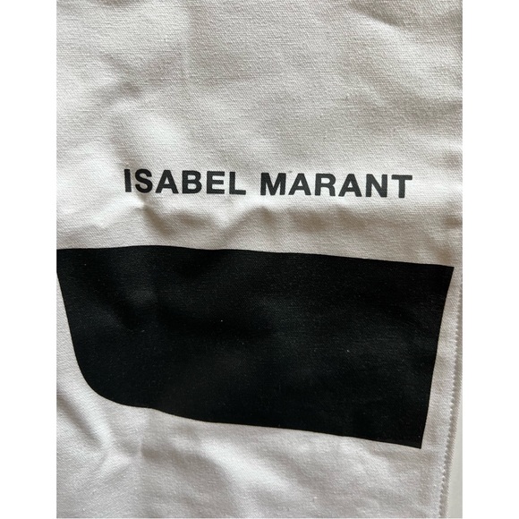 [Isabel Marant] White Printed Canvas Tote (NWOT!) - Picture 3 of 4